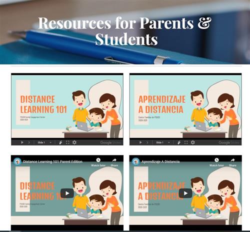 Distance Learning Resources 